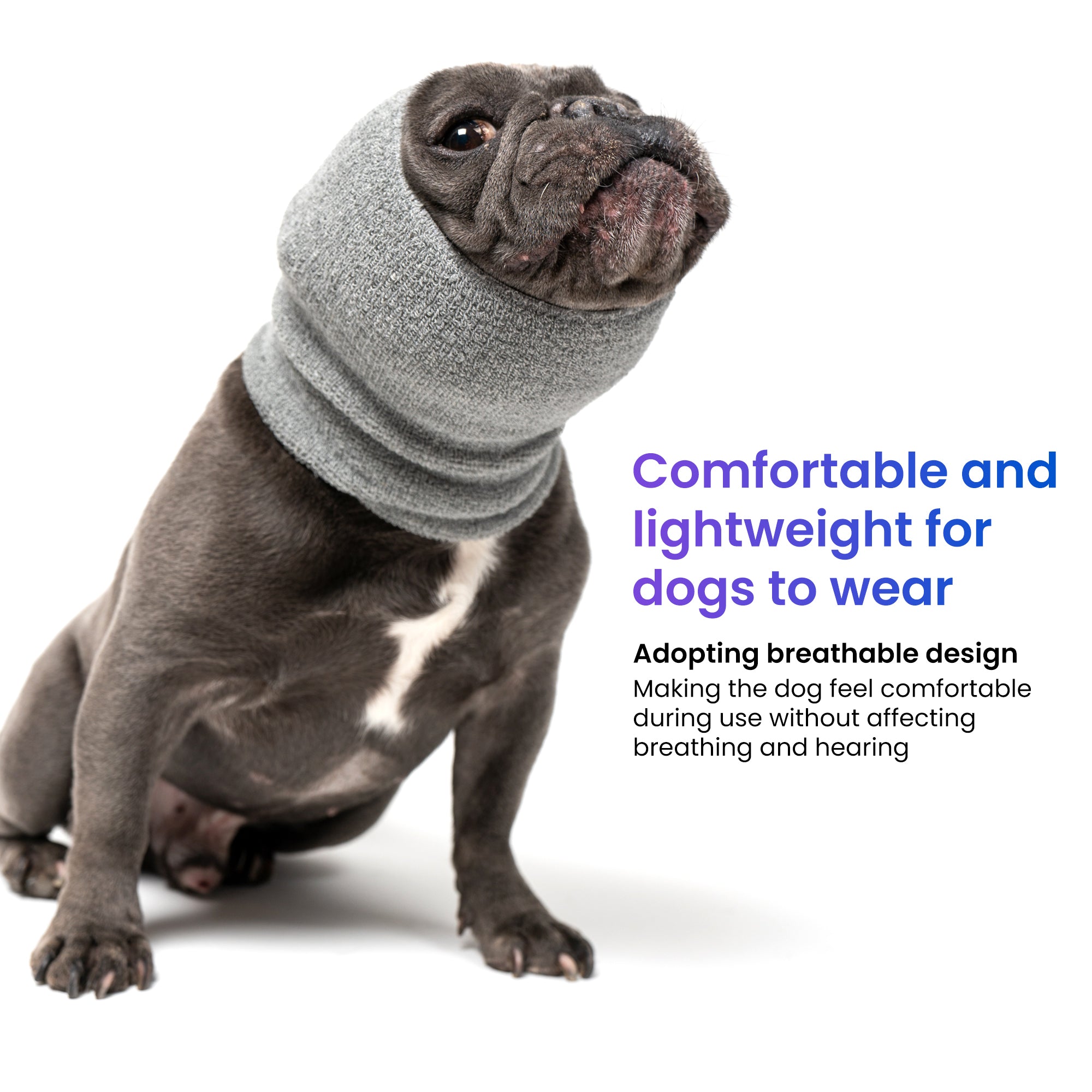 Pet Hoodz for Dogs-Anxiety, Grooming, Ear Muffs, Dog Ear Protection, Calming Hood, Ear Compression, Pet Hoodie, Dog Hoodie, Dog Ear Wrap