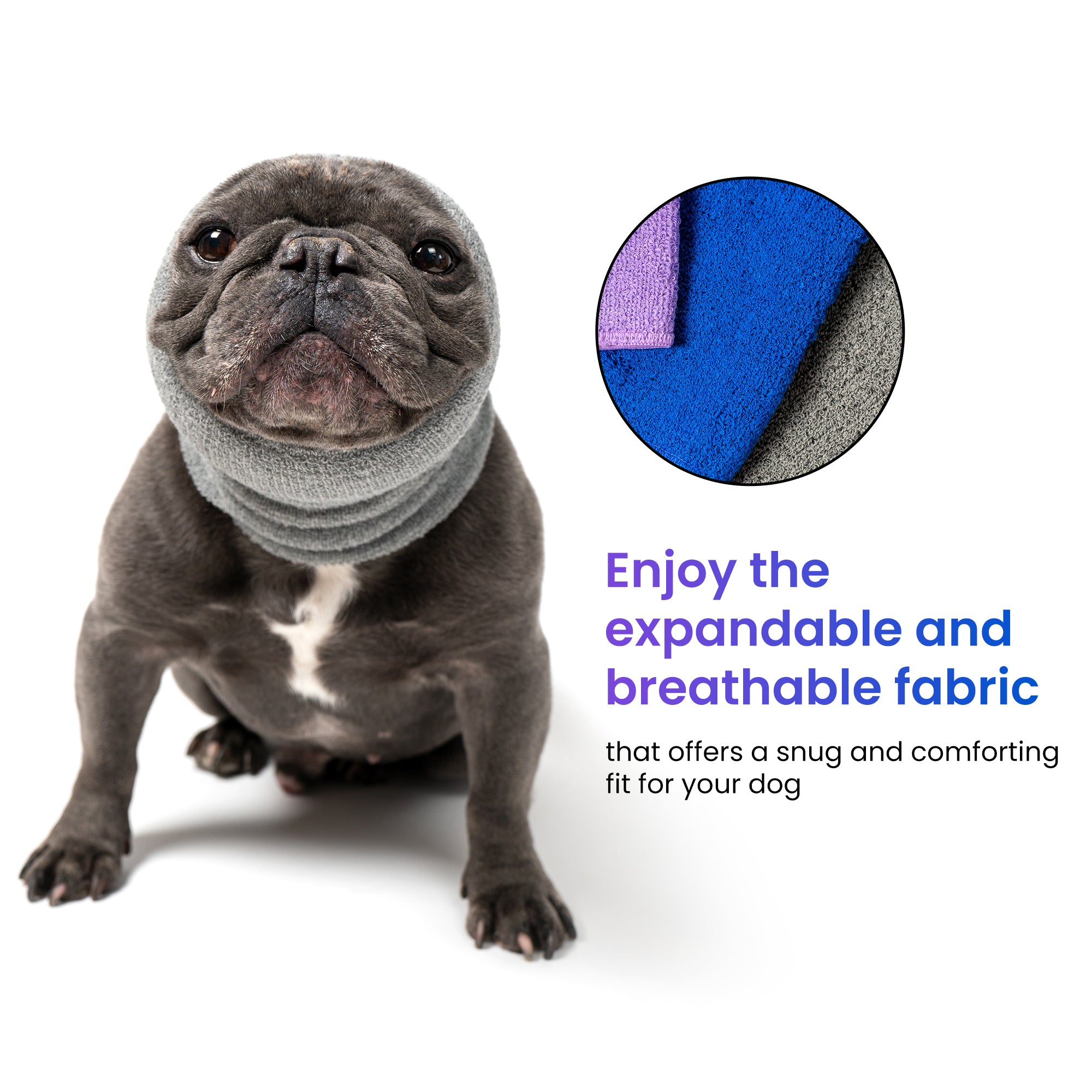 Pet Hoodz for Dogs-Anxiety, Grooming, Ear Muffs, Dog Ear Protection, Calming Hood, Ear Compression, Pet Hoodie, Dog Hoodie, Dog Ear Wrap