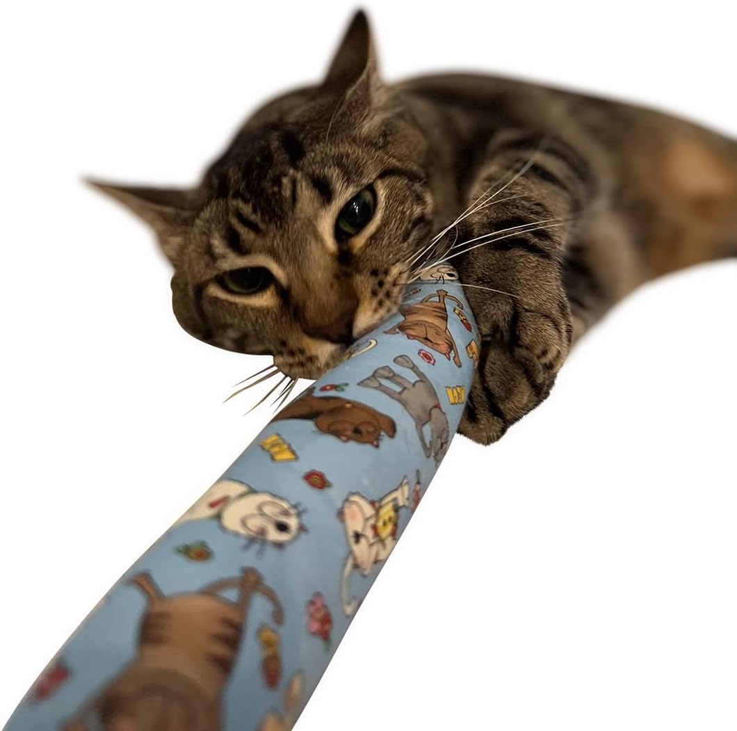 Over The Moon Pet Products Catnip Stickz, Organic Catnip Stuffed Fun Toy, for Cats. (5 inch)