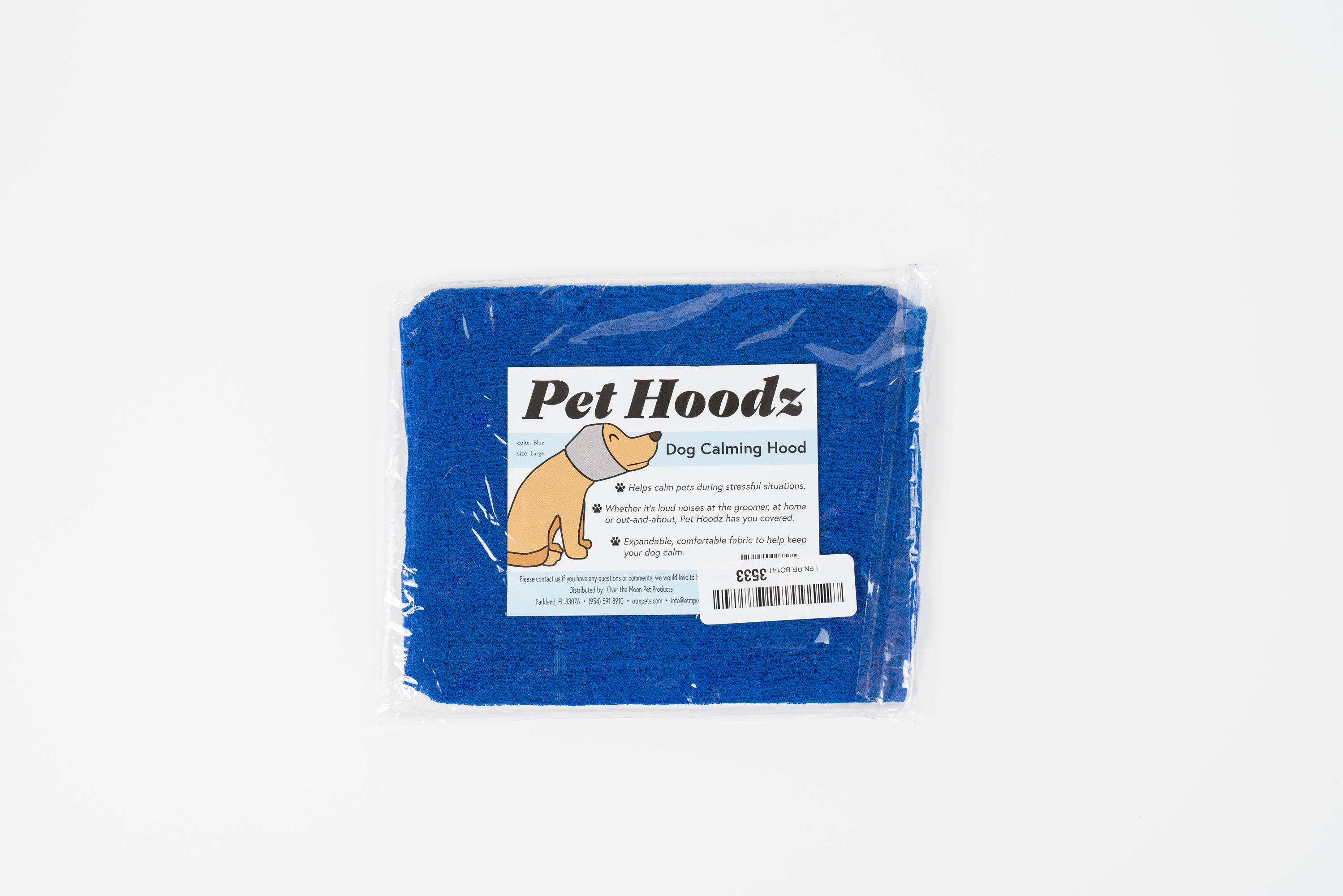 Pet Hoodz for Dogs-Anxiety, Grooming, Ear Muffs, Dog Ear Protection, Calming Hood, Ear Compression, Pet Hoodie, Dog Hoodie, Dog Ear Wrap
