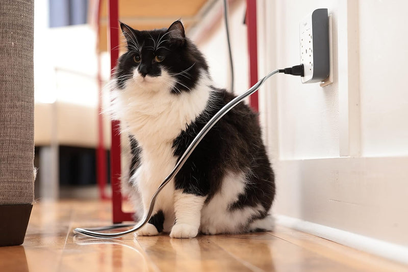 MEOWCORDS CAT CORD PROTECTOR- PROTECTS YOUR CAT FROM CHEWING THROUGH INSULATED CABLES, UNSCENTED AND PROUDLY MADE IN THE USA